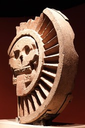 Sculpture With the Face of Death, Teotihuacan, Classic Period